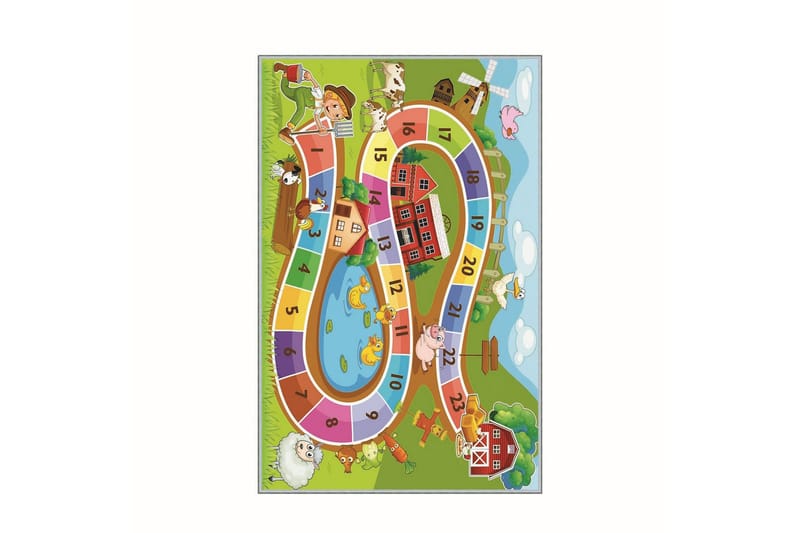 Homefesto Matta 160x230 cm - Multifärgad - Textil & mattor - Matta - Orientalisk matta - Persisk matta