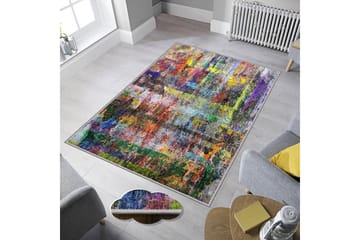 Homefesto Matta 160x230 cm - Multifärgad - Textil & mattor - Matta - Orientalisk matta - Persisk matta