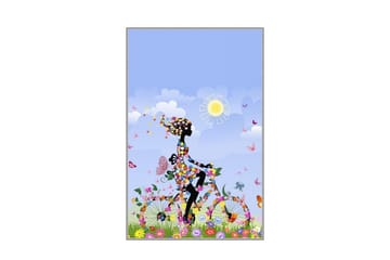 Homefesto Matta 160x230 cm - Multifärgad - Textil & mattor - Matta - Orientalisk matta - Persisk matta