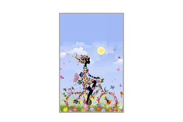 Homefesto Matta 160x230 cm - Multifärgad - Textil & mattor - Matta - Orientalisk matta - Persisk matta