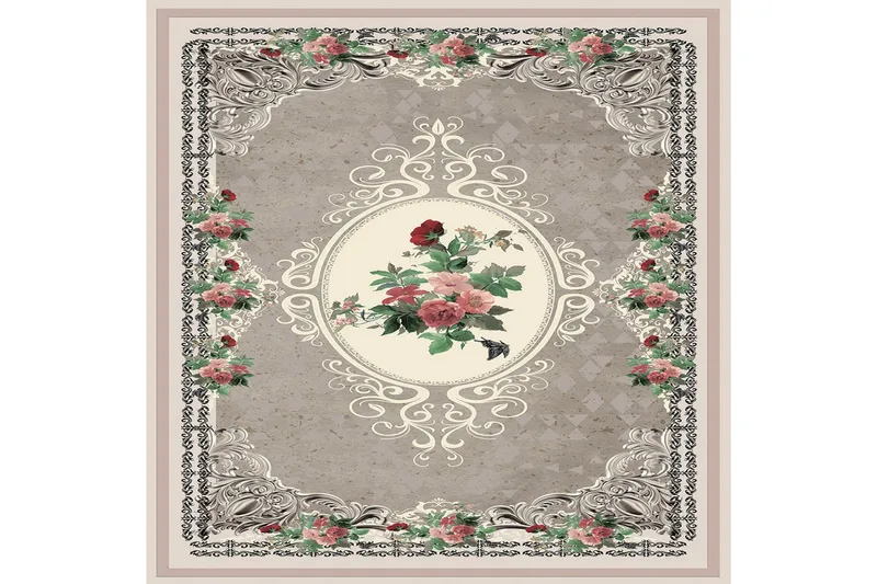 Homefesto Matta 160x230 cm - Multifärgad - Textil & mattor - Matta - Orientalisk matta - Persisk matta