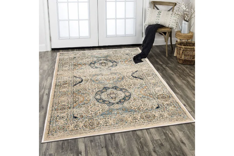 Homefesto Matta 160x230 cm - Multifärgad/Sammet - Textil & mattor - Matta - Orientalisk matta - Persisk matta