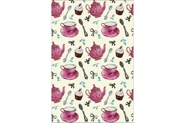 Homefesto Matta 160x230 cm - Multifärgad/Sammet - Textil & mattor - Matta - Orientalisk matta - Persisk matta