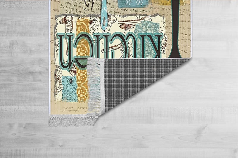 Homefesto Matta 160x230 cm - Multifärgad/Sammet - Textil & mattor - Matta - Orientalisk matta - Persisk matta