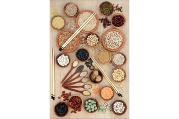 Homefesto Matta 160x230 cm - Multifärgad/Sammet - Textil & mattor - Matta - Orientalisk matta - Persisk matta