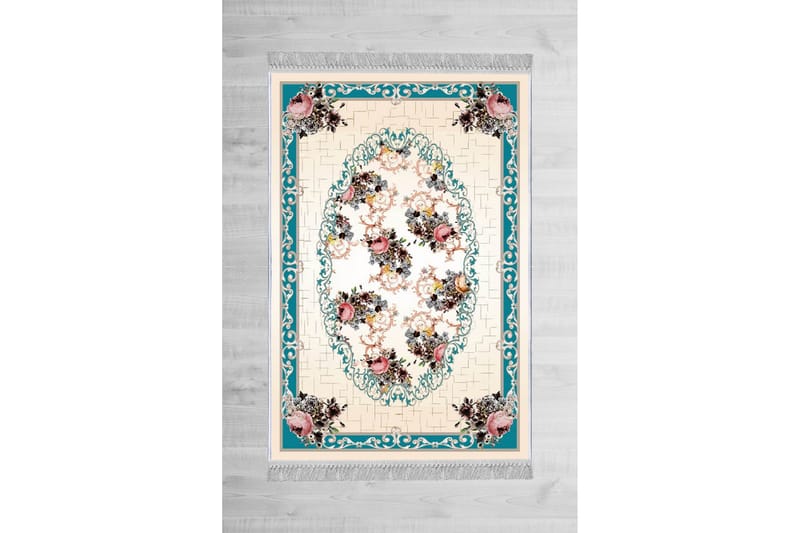 Homefesto Matta 160x230 cm - Multifärgad/Sammet - Textil & mattor - Matta - Orientalisk matta - Persisk matta