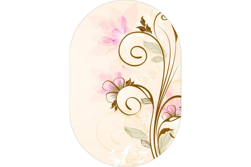 Homefesto Matta 160x230 cm, Multifärgad/Sammet