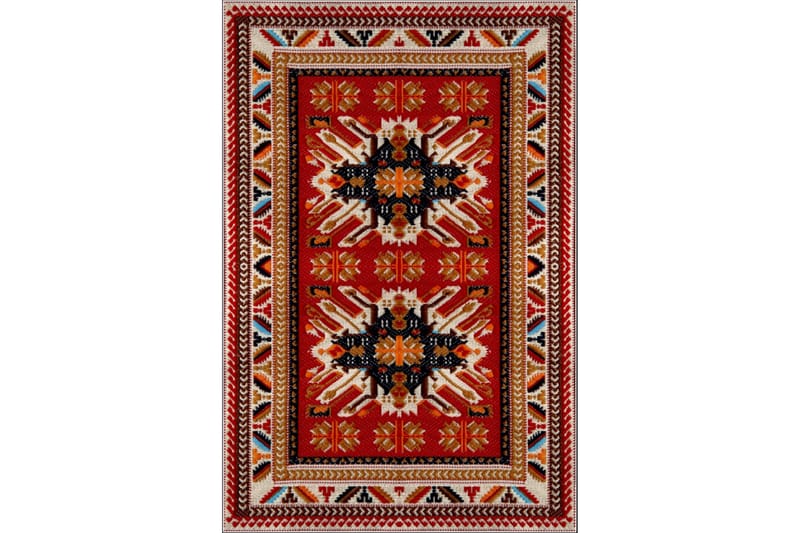 Homefesto Matta 160x230 cm - Multifärgad/Sammet - Textil & mattor - Matta - Orientalisk matta - Persisk matta