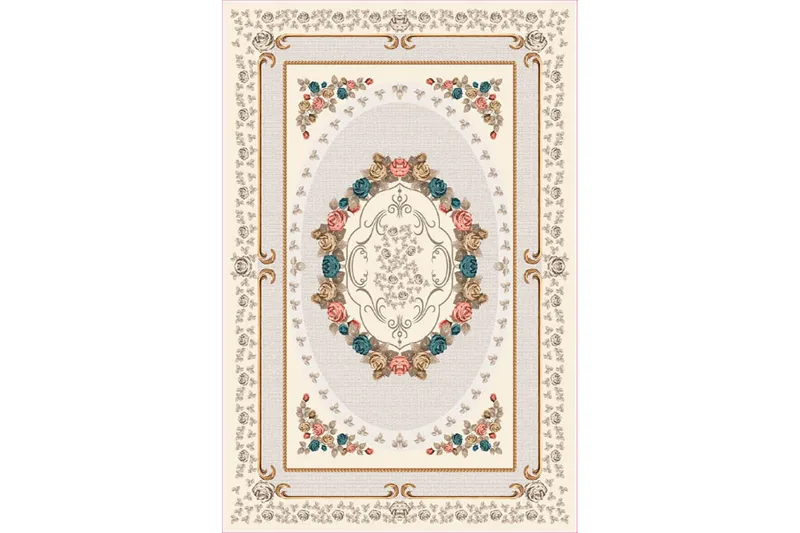 Homefesto Matta 160x230 cm - Multifärgad/Sammet - Textil & mattor - Matta - Orientalisk matta - Persisk matta