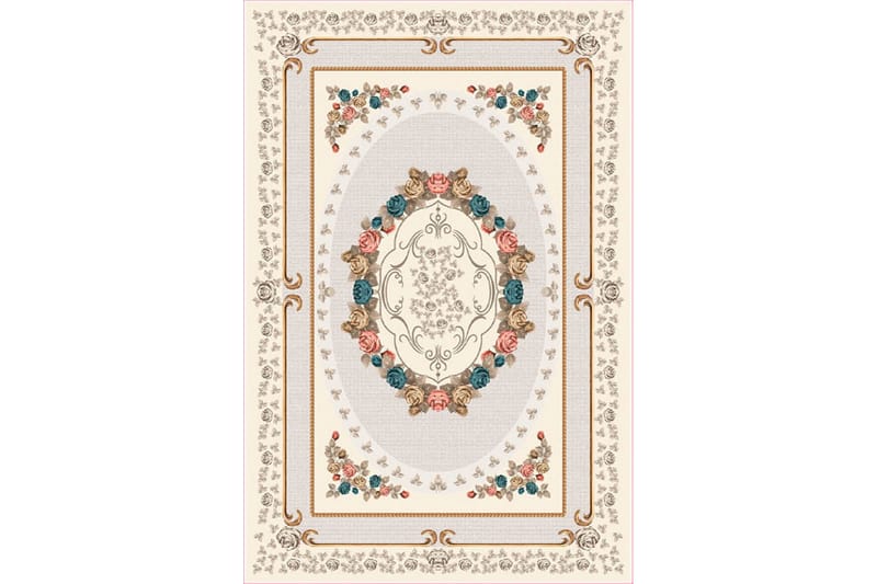 Homefesto Matta 160x230 cm - Multifärgad/Sammet - Textil & mattor - Matta - Orientalisk matta - Persisk matta