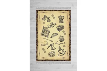 Homefesto Matta 160x230 cm - Multifärgad/Sammet - Textil & mattor - Matta - Orientalisk matta - Persisk matta