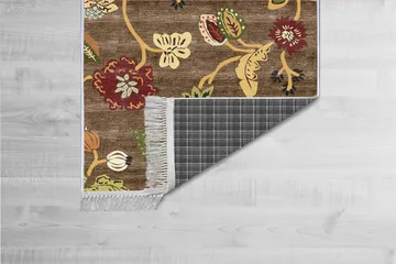 Homefesto Matta 160x230 cm - Multifärgad/Sammet - Textil & mattor - Matta - Orientalisk matta - Persisk matta