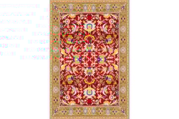 Homefesto Matta 160x230 cm - Multifärgad/Sammet - Textil & mattor - Matta - Orientalisk matta - Persisk matta