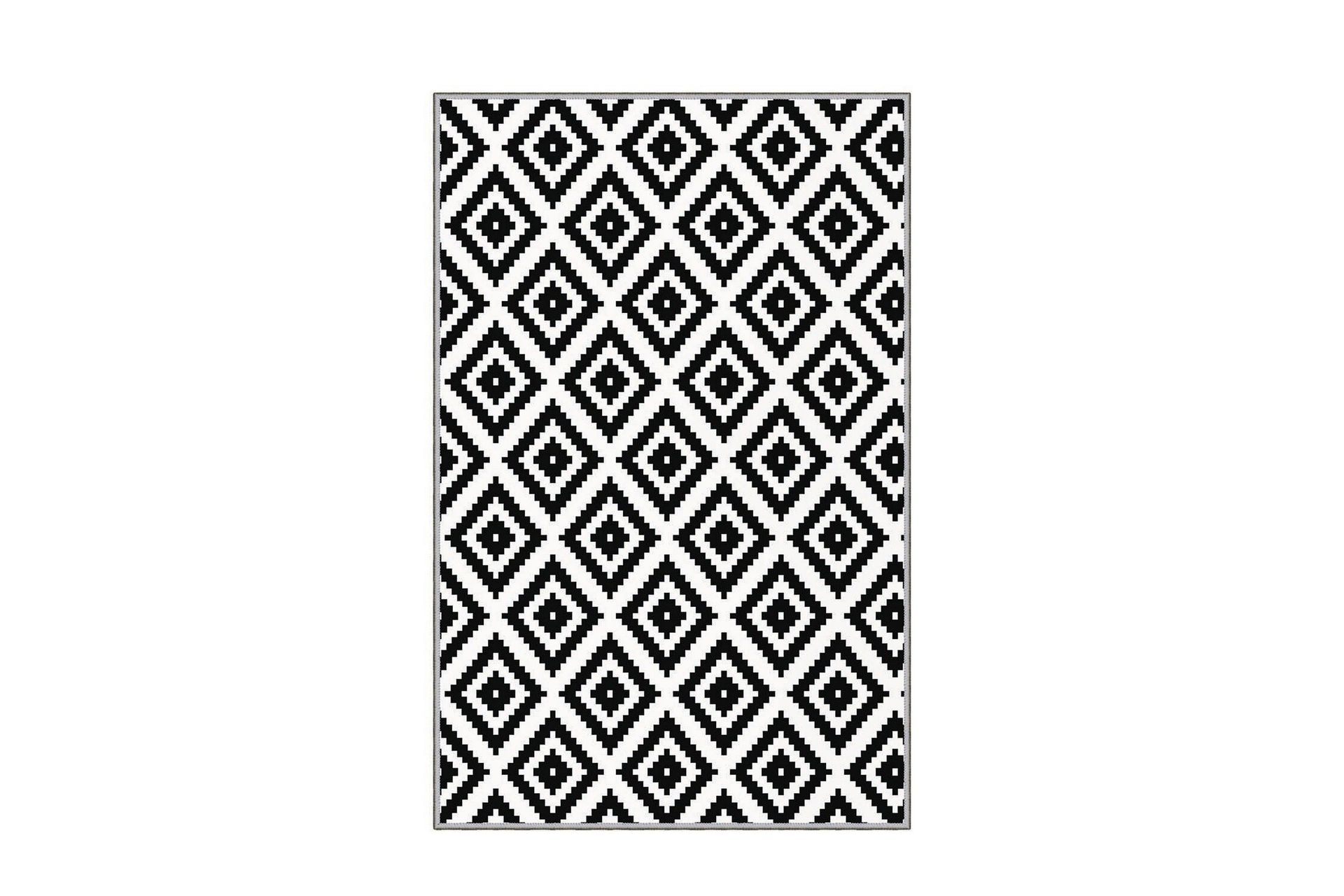 homefesto matta 160x230 cm - multifärgad