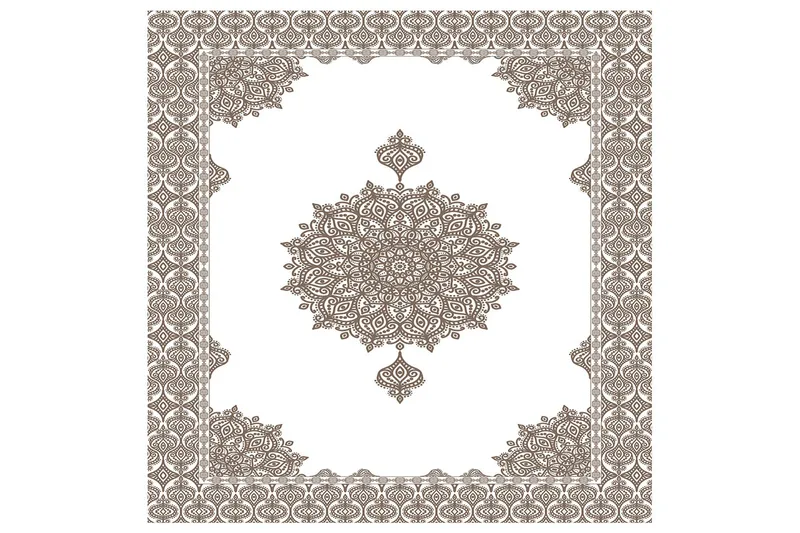 Homefesto Matta 180x280 cm, Multifärgad