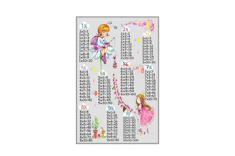 Homefesto Matta 180x280 cm, Multifärgad