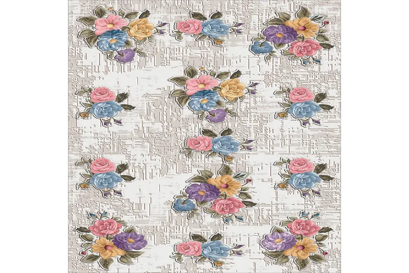 Homefesto Matta 180x280 cm, Multifärgad