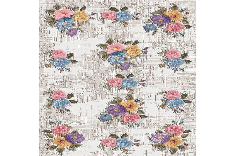 Homefesto Matta 180x280 cm, Multifärgad