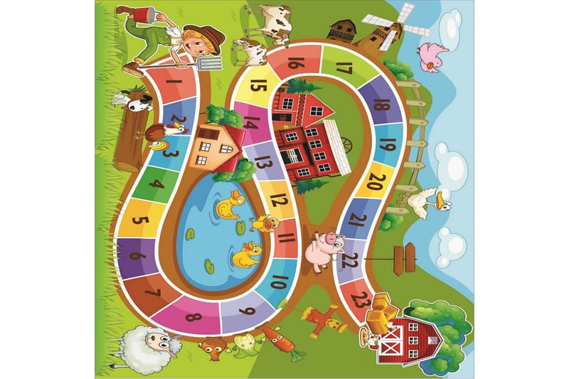 Homefesto Matta 180x280 cm - Multifärgad - Textil & mattor - Matta - Orientalisk matta - Persisk matta