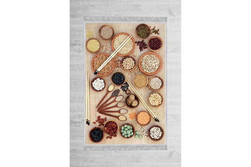 Homefesto Matta 180x280 cm, Multifärgad/Sammet