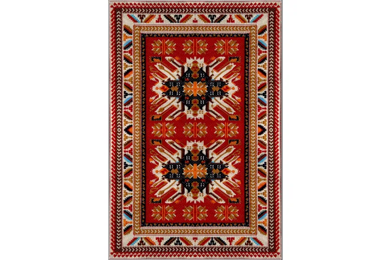 Homefesto Matta 180x280 cm - Multifärgad/Sammet - Textil & mattor - Matta - Orientalisk matta - Persisk matta