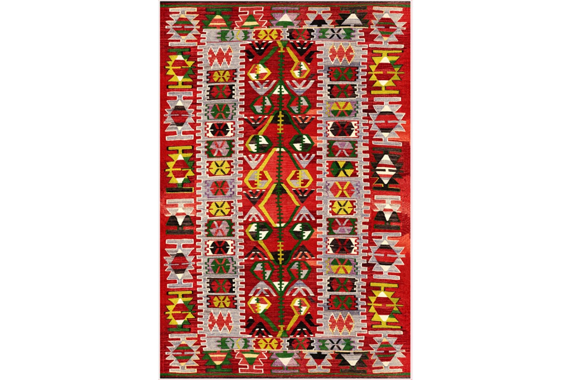 Homefesto Matta 180x280 cm - Multif&auml;rgad/Sammet