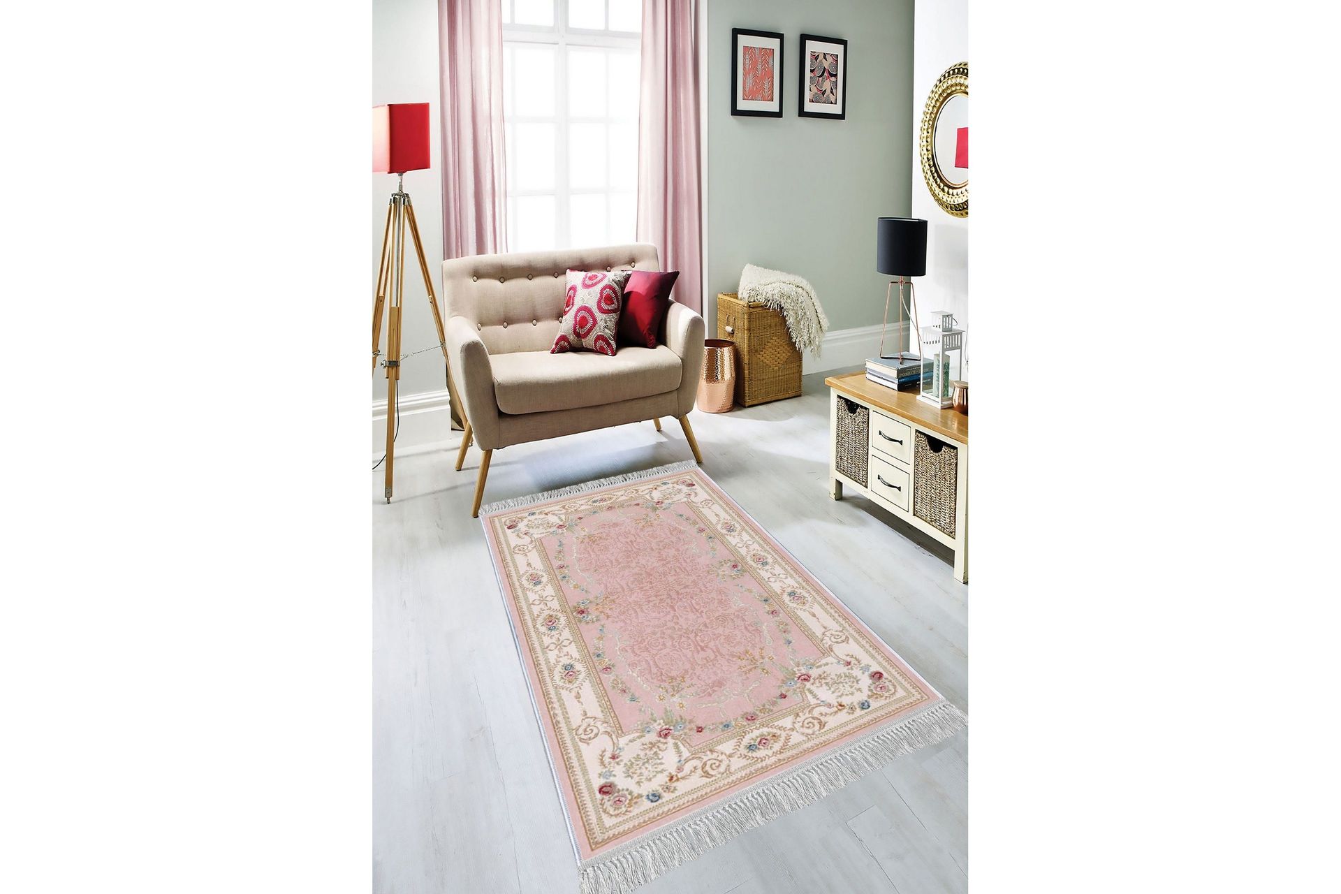 Homefesto Matta 180x280 cm - Multif&auml;rgad/Sammet