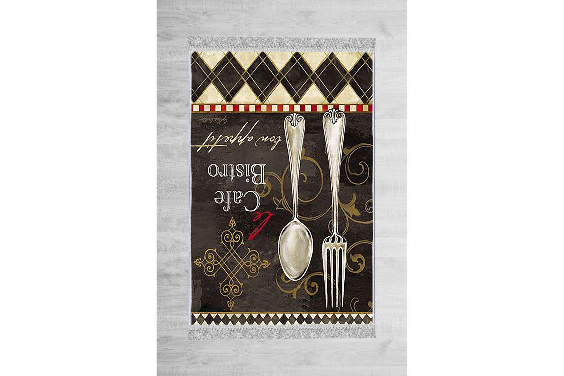 Homefesto Matta 180x280 cm - Multif&auml;rgad/Sammet