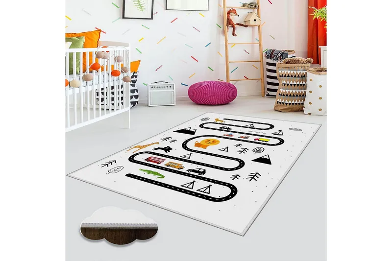 Homefesto Matta 80x120 cm - Multifärgad - Textil & mattor - Matta - Orientalisk matta - Persisk matta