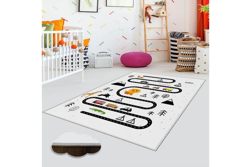 Homefesto Matta 80x120 cm - Multifärgad - Textil & mattor - Matta - Orientalisk matta - Persisk matta