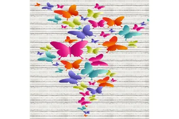 Homefesto Matta 80x120 cm - Multifärgad - Textil & mattor - Matta - Orientalisk matta - Persisk matta