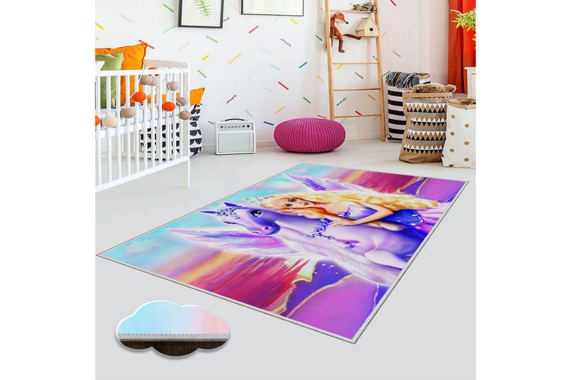 Homefesto Matta 80x120 cm, Multifärgad