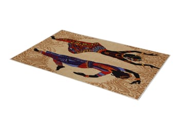 Homefesto Matta 80x120 cm - Multifärgad - Textil & mattor - Matta - Orientalisk matta - Persisk matta