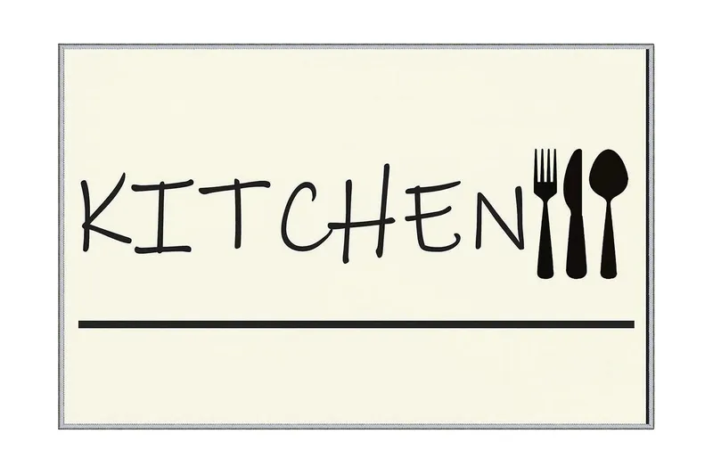 Homefesto Matta 80x120 cm, Multifärgad