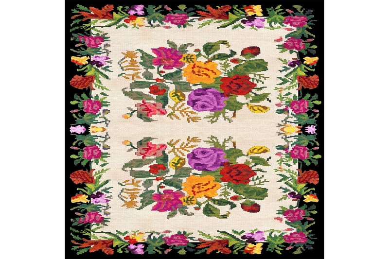 Homefesto Matta 80x120 cm - Multifärgad - Textil & mattor - Matta - Orientalisk matta - Persisk matta