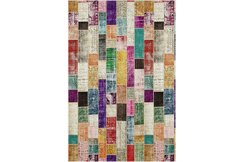 Homefesto Matta 80x120 cm - Multifärgad/Sammet - Textil & mattor - Matta - Orientalisk matta - Persisk matta