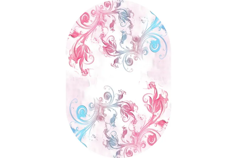 Homefesto Matta 80x120 cm - Multifärgad/Sammet - Textil & mattor - Matta - Orientalisk matta - Persisk matta