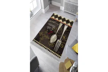 Homefesto Matta 80x120 cm - Multifärgad/Sammet - Textil & mattor - Matta - Orientalisk matta - Persisk matta