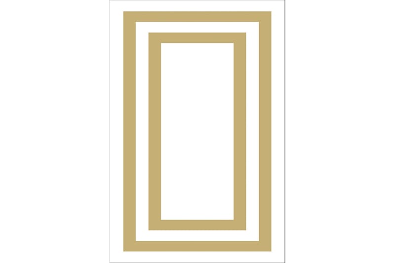 Homefesto Matta 80x120 cm, Multifärgad/Sammet