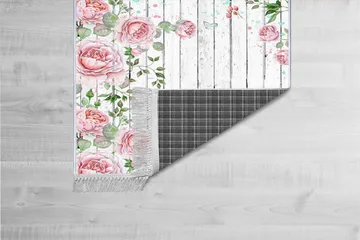 Homefesto Matta 80x120 cm - Multifärgad/Sammet - Textil & mattor - Matta - Orientalisk matta - Persisk matta