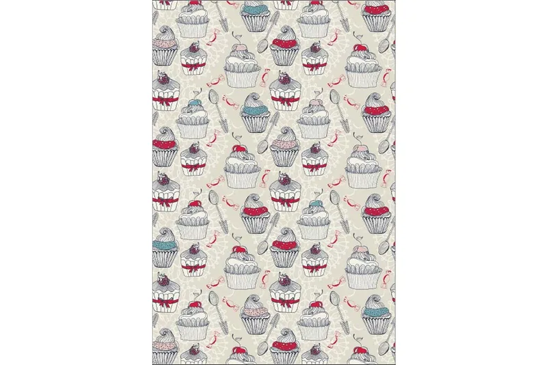 Homefesto Matta 80x120 cm - Multifärgad/Sammet - Textil & mattor - Matta - Orientalisk matta - Persisk matta