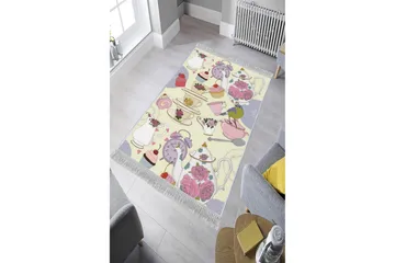 Homefesto Matta 80x120 cm - Multifärgad/Sammet - Textil & mattor - Matta - Orientalisk matta - Persisk matta