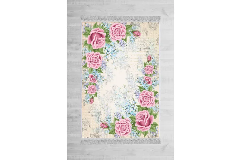 Homefesto Matta 80x120 cm - Multifärgad/Sammet - Textil & mattor - Matta - Orientalisk matta - Persisk matta