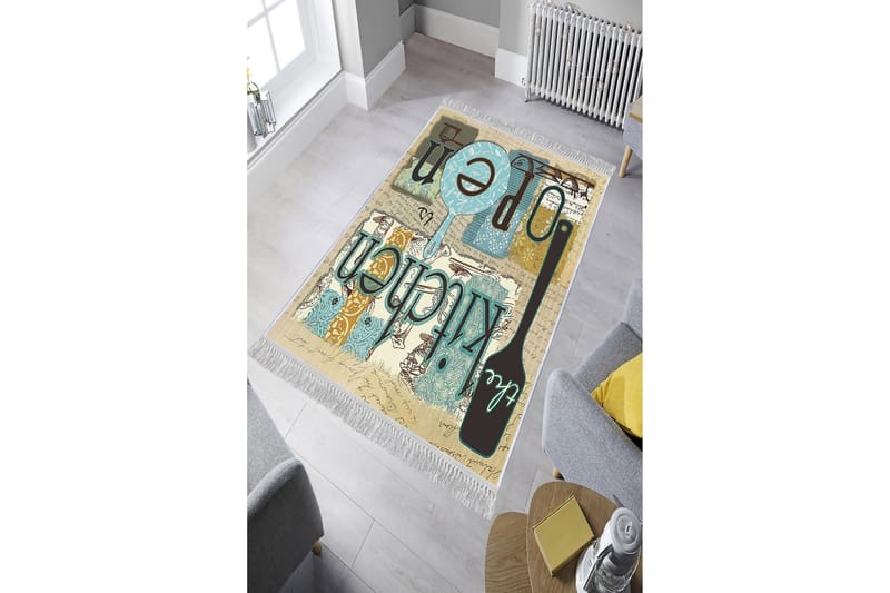 Homefesto Matta 80x120 cm - Multifärgad/Sammet - Textil & mattor - Matta - Orientalisk matta - Persisk matta