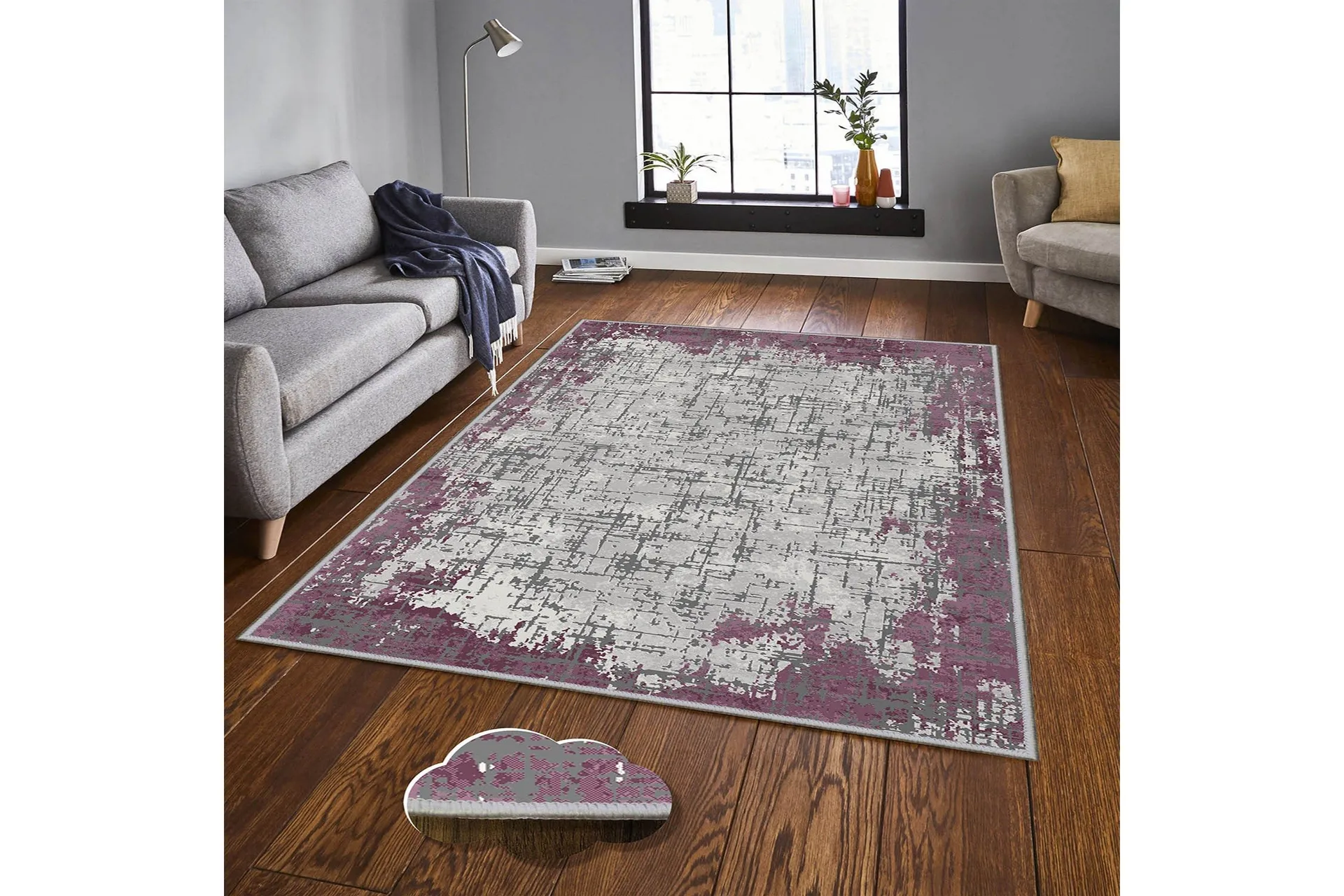 Homefesto Matta 80x120 cm - Multif&auml;rgad