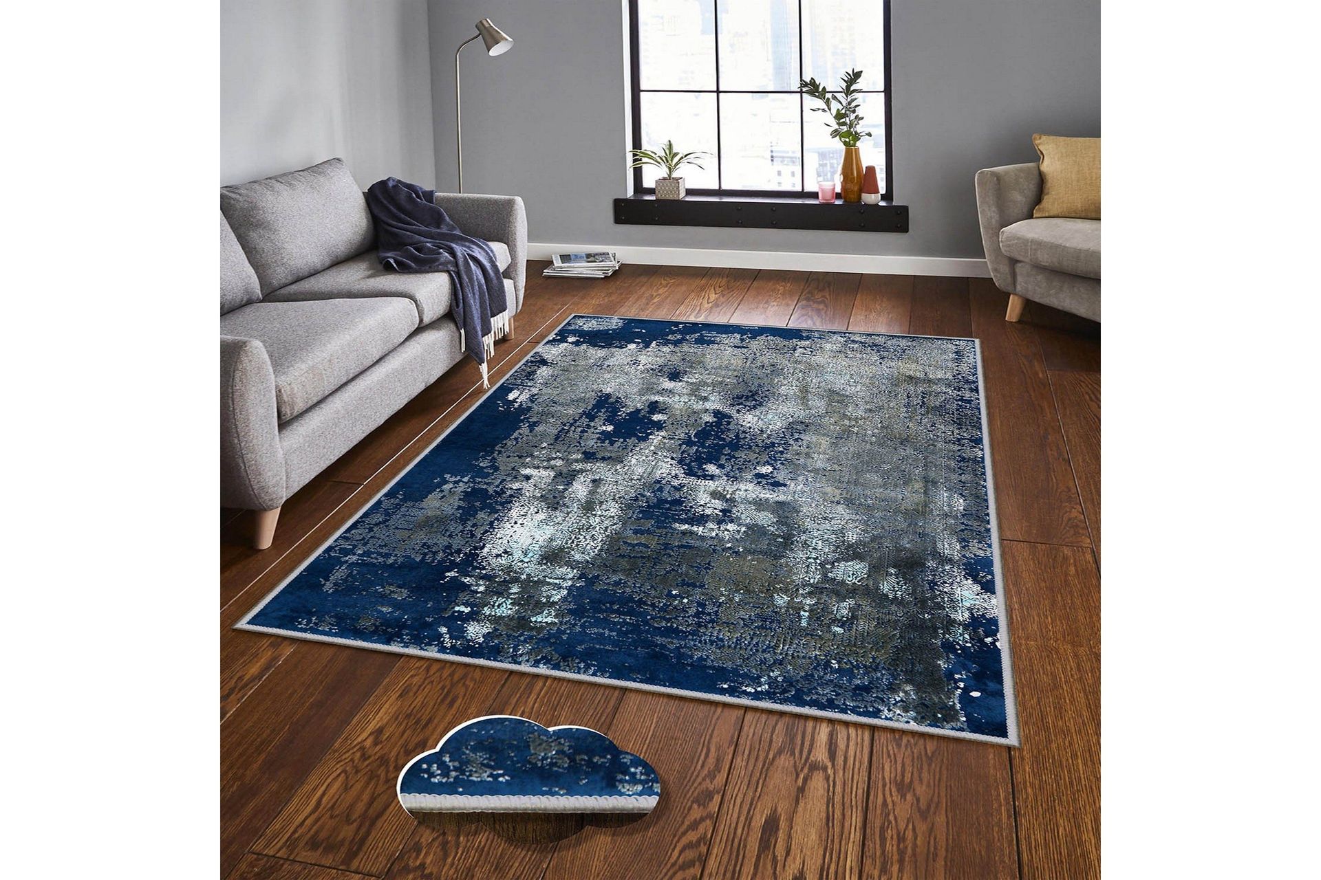Homefesto Matta 80x120 cm - Multif&auml;rgad