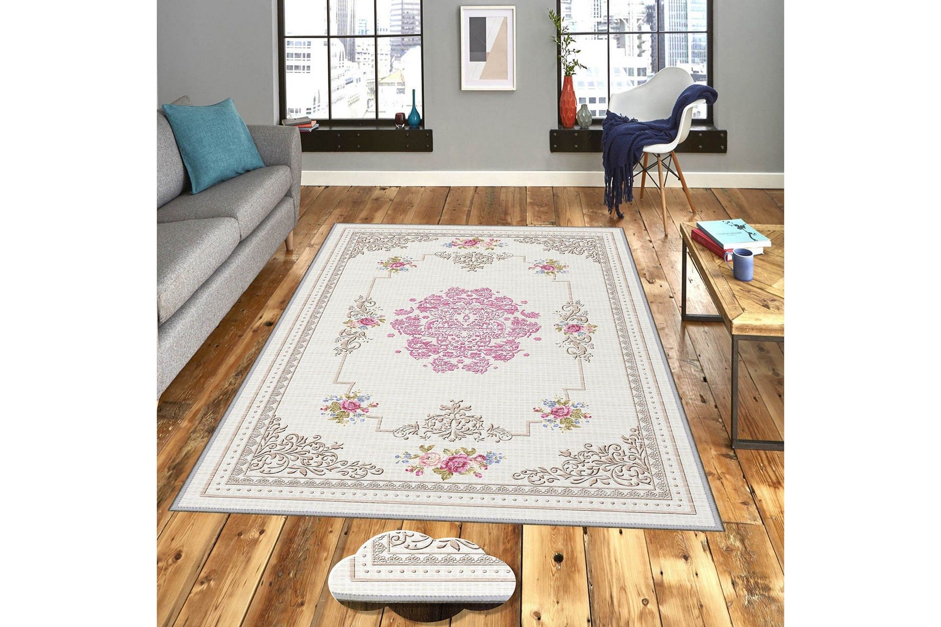 Homefesto Matta 80x120 cm - Multif&auml;rgad