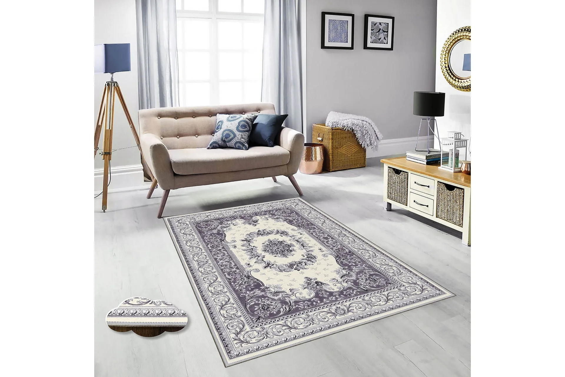 Homefesto Matta 80x120 cm - Multif&auml;rgad