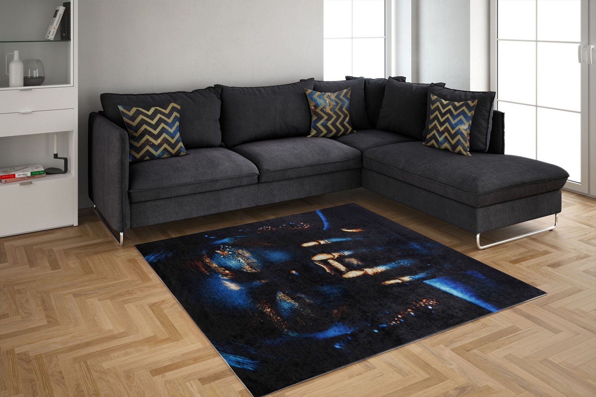 Homefesto Matta 80x120 cm - Multif&auml;rgad