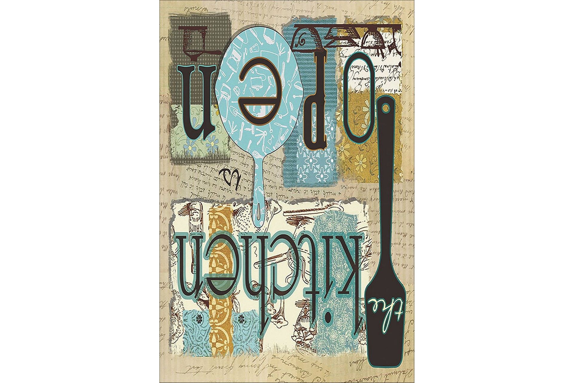 homefesto matta 80x120 cm - multifärgad/sammet